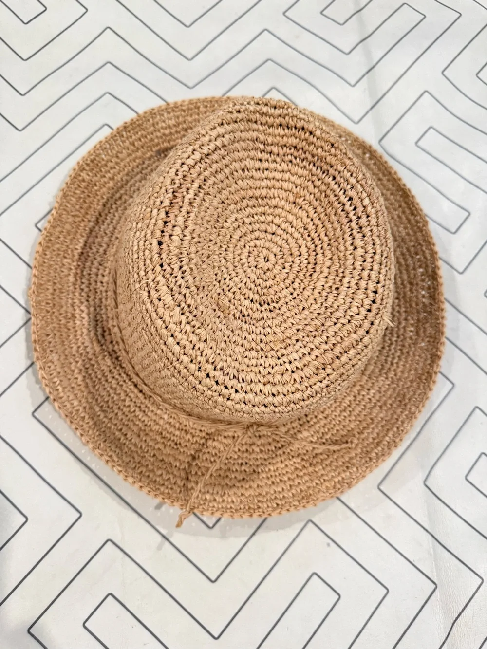 San Diego Hat Rattan Fedora Hat